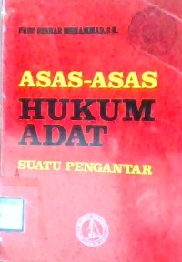 Image of Asas-Asas Hukum Adat Suatu Pengantar