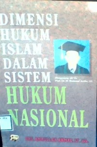 Image of Dimensi Hukum Islam Dalam Sistem Hukum Nasional